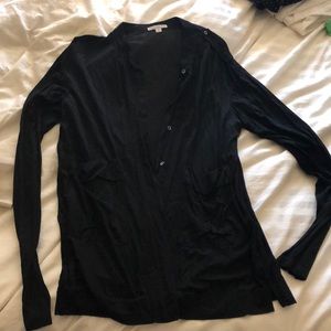 James Perse Black button down